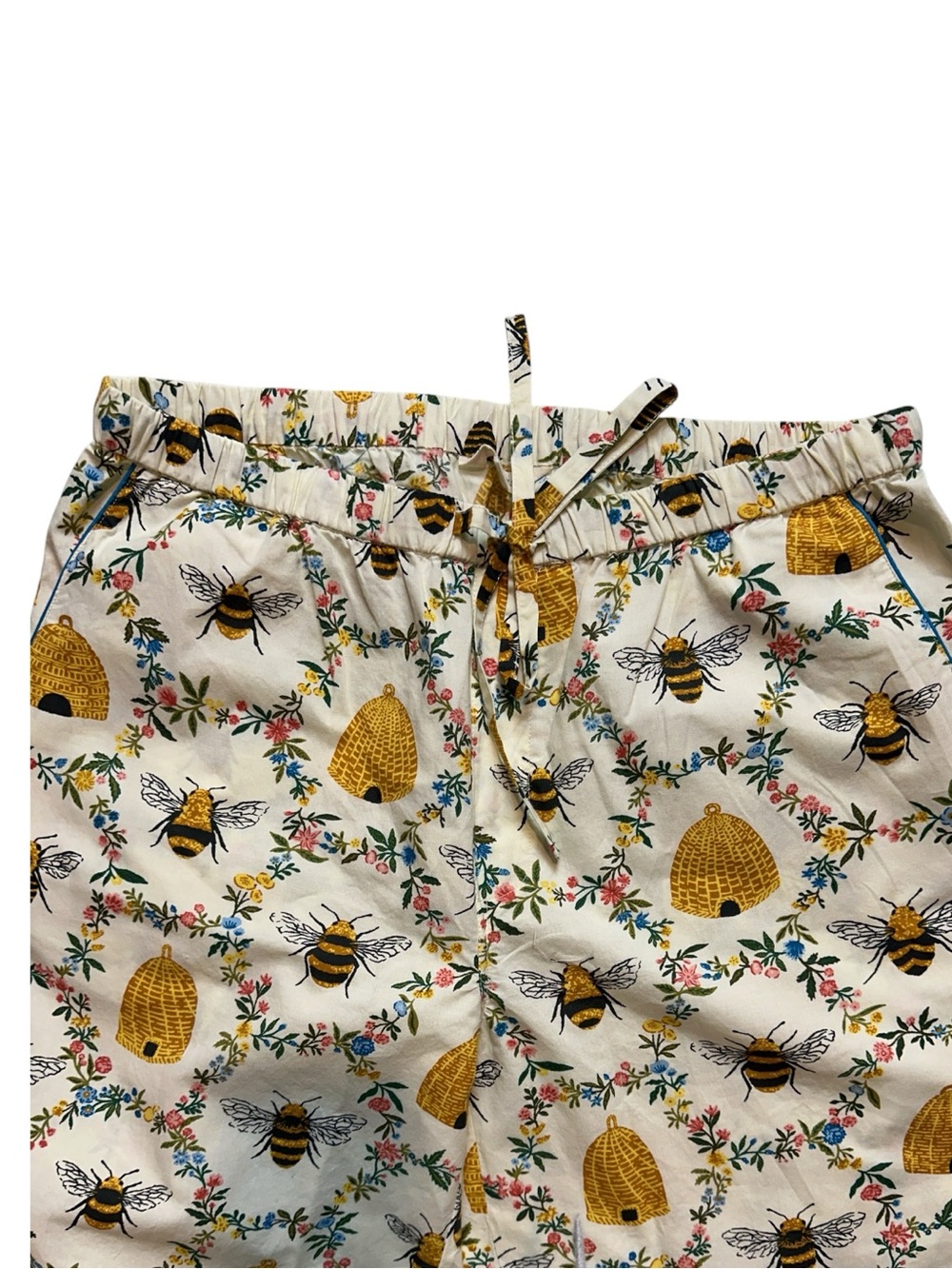 Printfresh Sweet Bee Pajama Set Organic Cotton Size Medium NWT $168 - Picture 6 of 7
